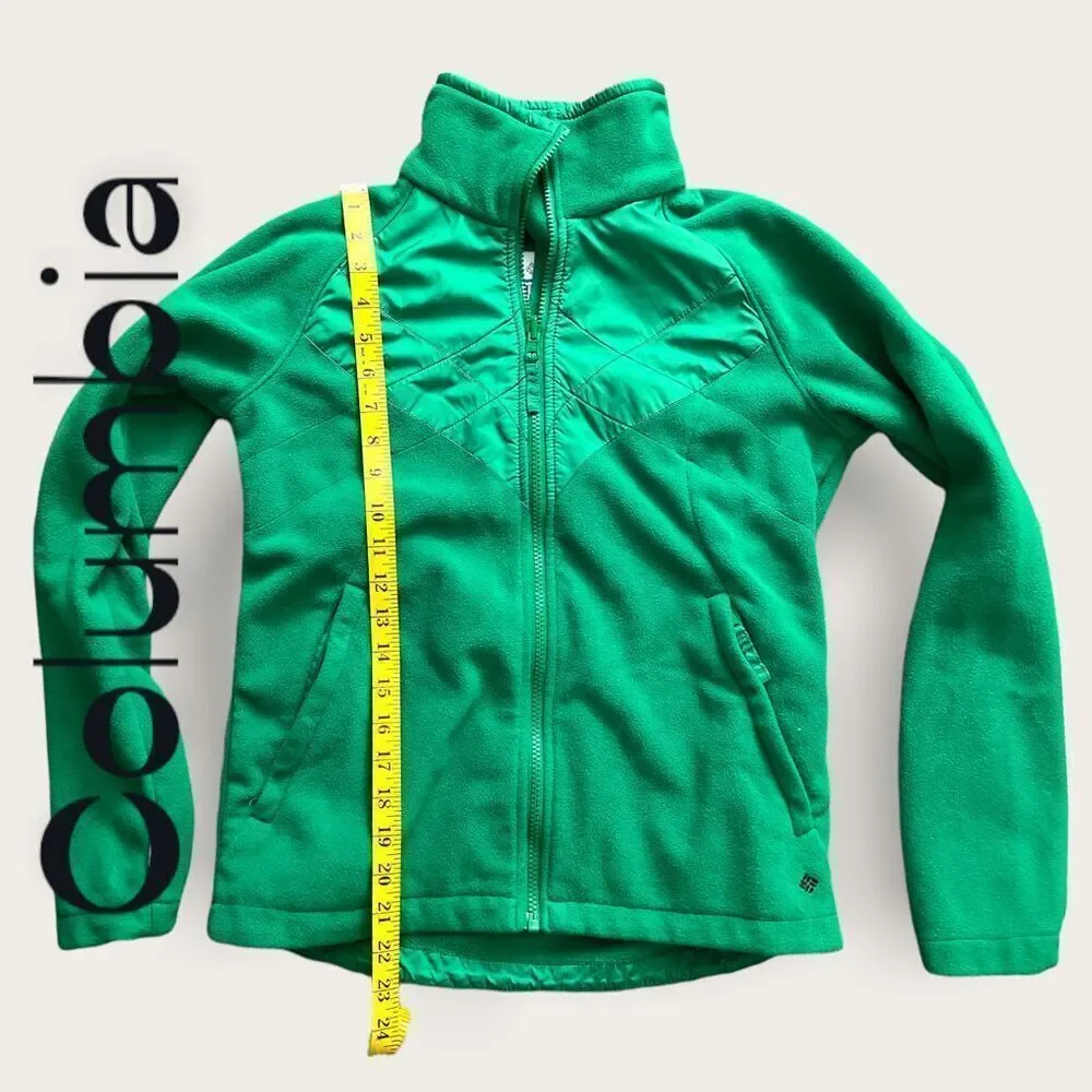 Columbia Size Girls Large 14/16 Full Zip Fleece